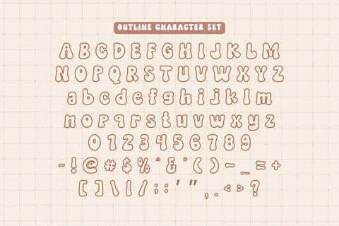 Ghost Groovy - Cute Retro Halloween Font Font Masyafi Studio 