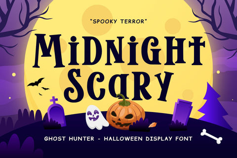 Ghost Hunter – Halloween Font Font Mozarella 