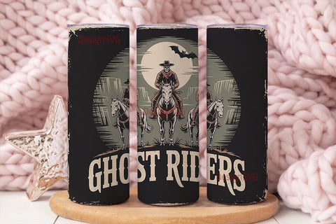 Ghost Riders 20oz Tumbler Wrap Sublimation DesignSVG 