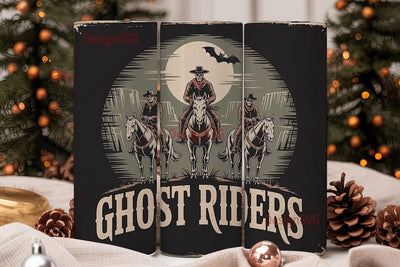 Ghost Riders 20oz Tumbler Wrap Sublimation DesignSVG 