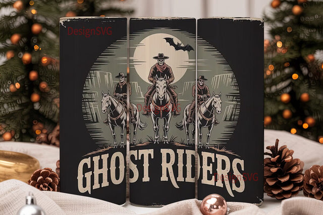 Ghost Riders 20oz Tumbler Wrap Sublimation DesignSVG 