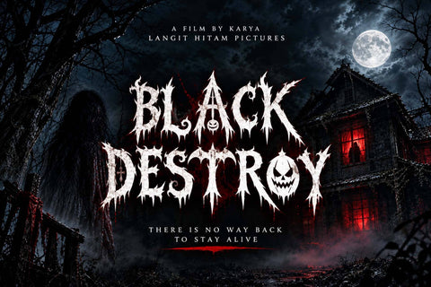Ghost Ritual Font Prasetya Letter 