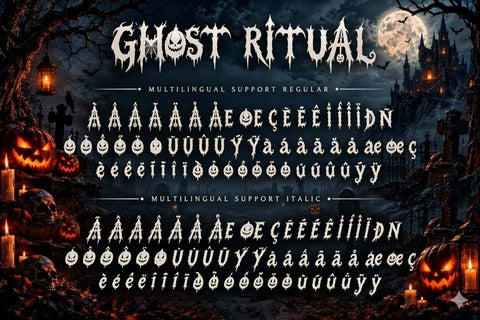 Ghost Ritual Font Prasetya Letter 