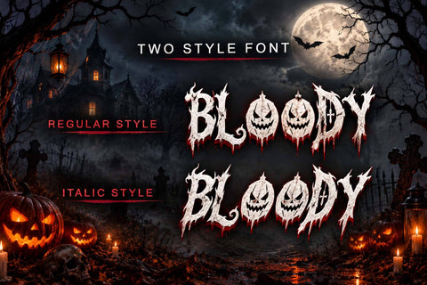 Ghost Ritual Font Prasetya Letter 