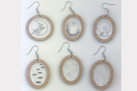 Ghost Treat Box Laser SVG File SVG Crafting With Brenna 