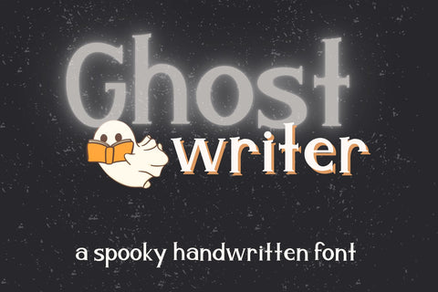 Ghost Writer, A Cute Handwritten Halloween Font Font Designing Digitals 