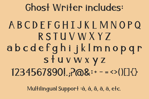 Ghost Writer, A Cute Handwritten Halloween Font Font Designing Digitals 