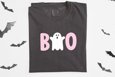 Ghosted - Cute Ghost Halloween Font Font KA Designs 