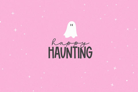 Ghostie - Halloween Doodle Font Font KA Designs 