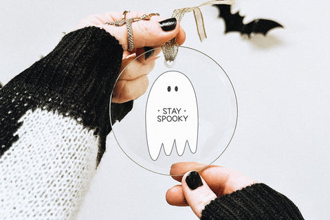 Ghostie - Halloween Doodle Font Font KA Designs 