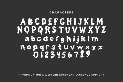 Ghosties - A Spooky Font Font Beck McCormick 
