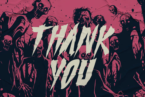 Ghostly Whispe - A Brush Horror Font Font Mozzatype 