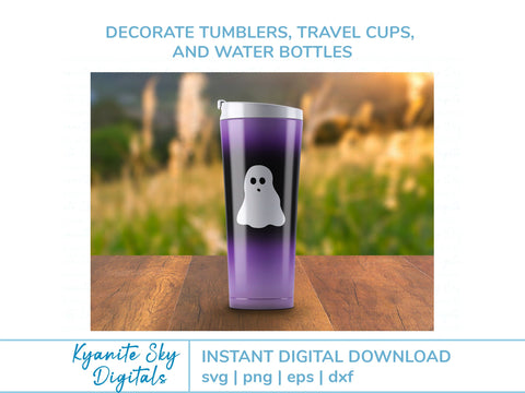 Ghosts SVG Bundle for Halloween SVG Kyanite Sky Digitals 