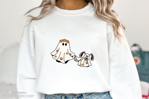 Ghosts Svg, Halloween Svg, Cute Animals Svg, Ghost Svg Files, Ghost Cliparts SVG Artinrhythm shop 