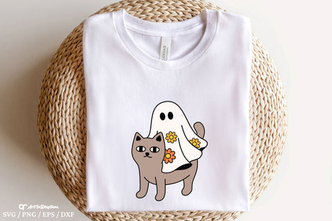 Ghosts Svg, Halloween Svg, Cute Animals Svg, Ghost Svg Files, Ghost Cliparts SVG Artinrhythm shop 