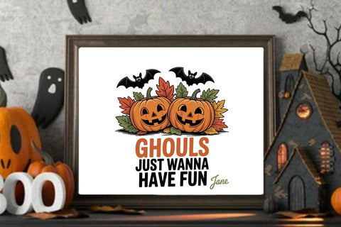 Ghouls Just Wanna Have Fun Jane SVG Angelina750 