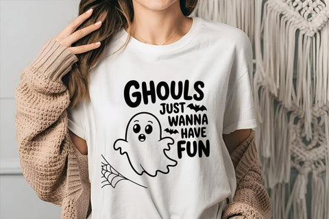 Ghouls Just Wanna Have Fun SVG Angelina750 