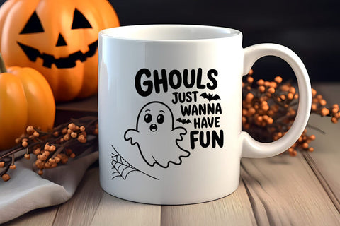 Ghouls Just Wanna Have Fun SVG Angelina750 