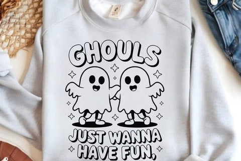 Ghouls Just Wanna Have Fun SVG Angelina750 