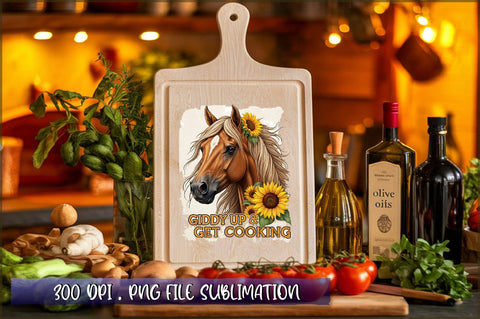 Giddy up & get cooking! Sublimation Sublimation Shetara Begum 