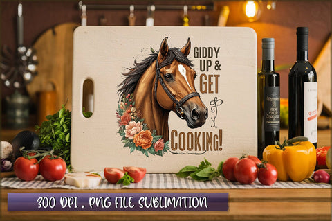 Giddy up & get cooking! Sublimation Sublimation Shetara Begum 