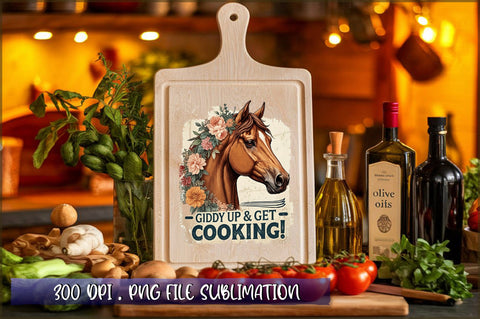 Giddy up & get cooking! Sublimation Sublimation Shetara Begum 