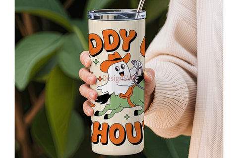 Giddy Up Ghoul 20oz Tumbler Wrap Sublimation DesignSVG 