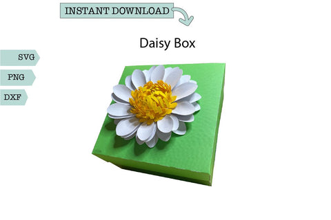 Gift Box-Daisy SVG Sharia Morton Designs 