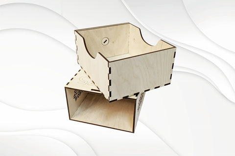 Gift box lockable, svg dxf design laser cut. Laser cutting pattern, engraving laser, laser machines cut files. SVG VectorBY 