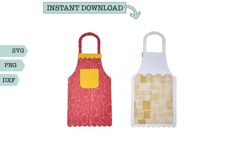Gift Card Holder SVG- Apron Card SVG Sharia Morton Designs 