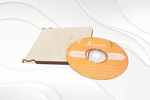 Gift DVD box, svg dxf design laser cutting. Template cut laser, laser svg. SVG VectorBY 