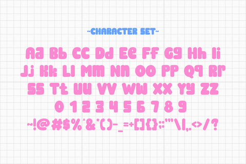 Gift Giving - Cute Bubble Font Font Masyafi Studio 