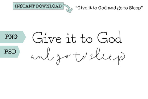 Gift it to God and Go to Sleep SVG/Sublimation-March Madness SVG Sharia Morton Designs 