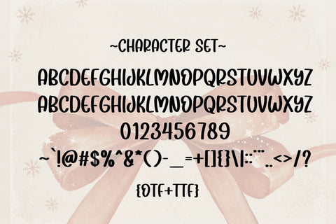 Gift Ribbon Font Masyafi Studio 