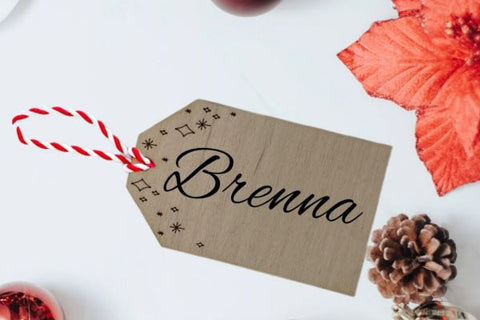 Gift Tag Laser SVG File SVG Crafting With Brenna 