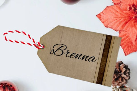 Gift Tag Laser SVG File SVG Crafting With Brenna 
