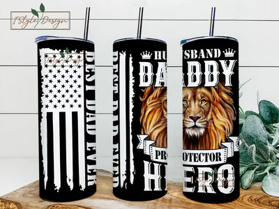 Gifts for Dad From Daughter Protector Hero Coffee Cup Travel Mug Thermos Tumbler Sublimation iStyleDesign 