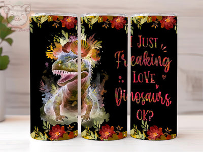 Gifts For Dinosaur Lovers 20oz Tumbler Png, Straight & Tapered Tumbler Png, Dinosaurs Tumbler Png, Digital Download PNG Sublimation Lara' s Designs 
