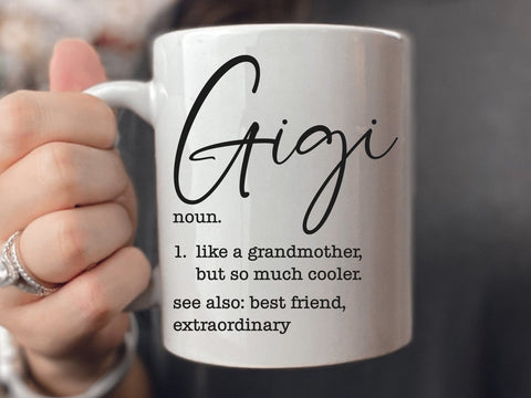 Gigi Definition Svg, Gigi Svg, Grandma Svg, Nana Svg, Grandmother Svg, Mother's Day Svg SVG DesignDestine 