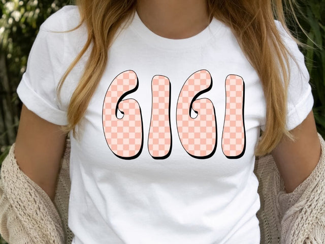 Gigi Spring Check SVG PNG EPS DXF SVG So Fontsy VIP Design Shop 