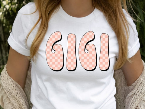 Gigi Spring Check SVG PNG EPS DXF SVG So Fontsy VIP Design Shop 