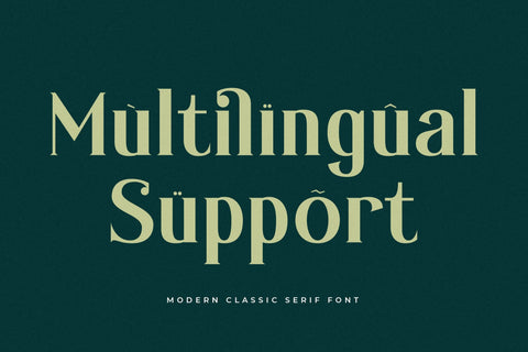 Gikefta - Modern Classic Serif Font Font Letterena Studios 