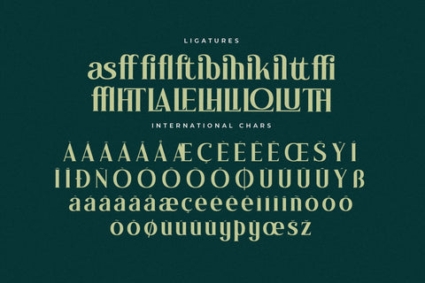Gikefta - Modern Classic Serif Font Font Letterena Studios 