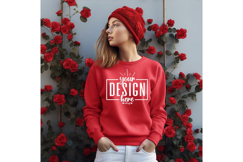 Gildan 18000 Sweatshirt Mockup Bundle Vol-01 Mock Up Photo Craftlabsvg24 