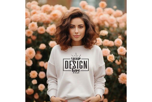 Gildan 18000 Sweatshirt Mockup Mock Up Photo Craftlabsvg24 