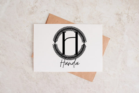 Gildemere Monogram Font Font Dm Letter Studio 