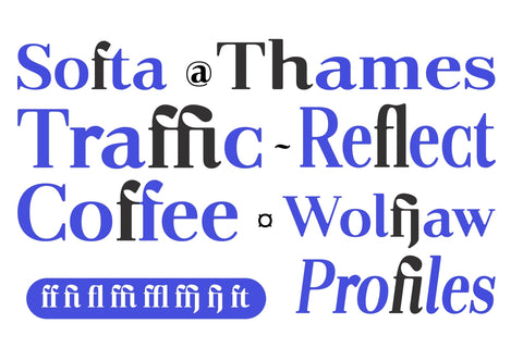 Gilferos Font gatype 