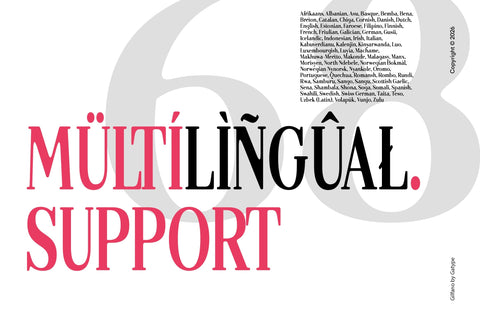 Gilferos Font gatype 