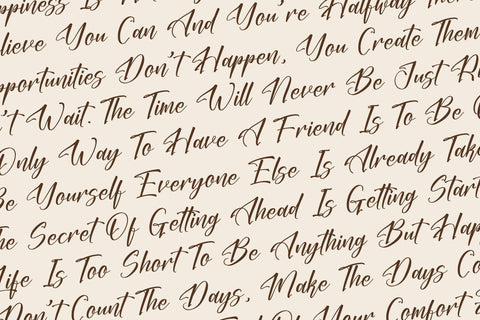 Gilmotha - Modern Handwritten Freestyle Font Letterena Studios 