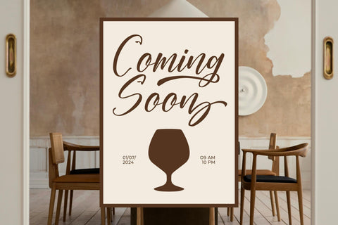 Gilmotha - Modern Handwritten Freestyle Font Letterena Studios 